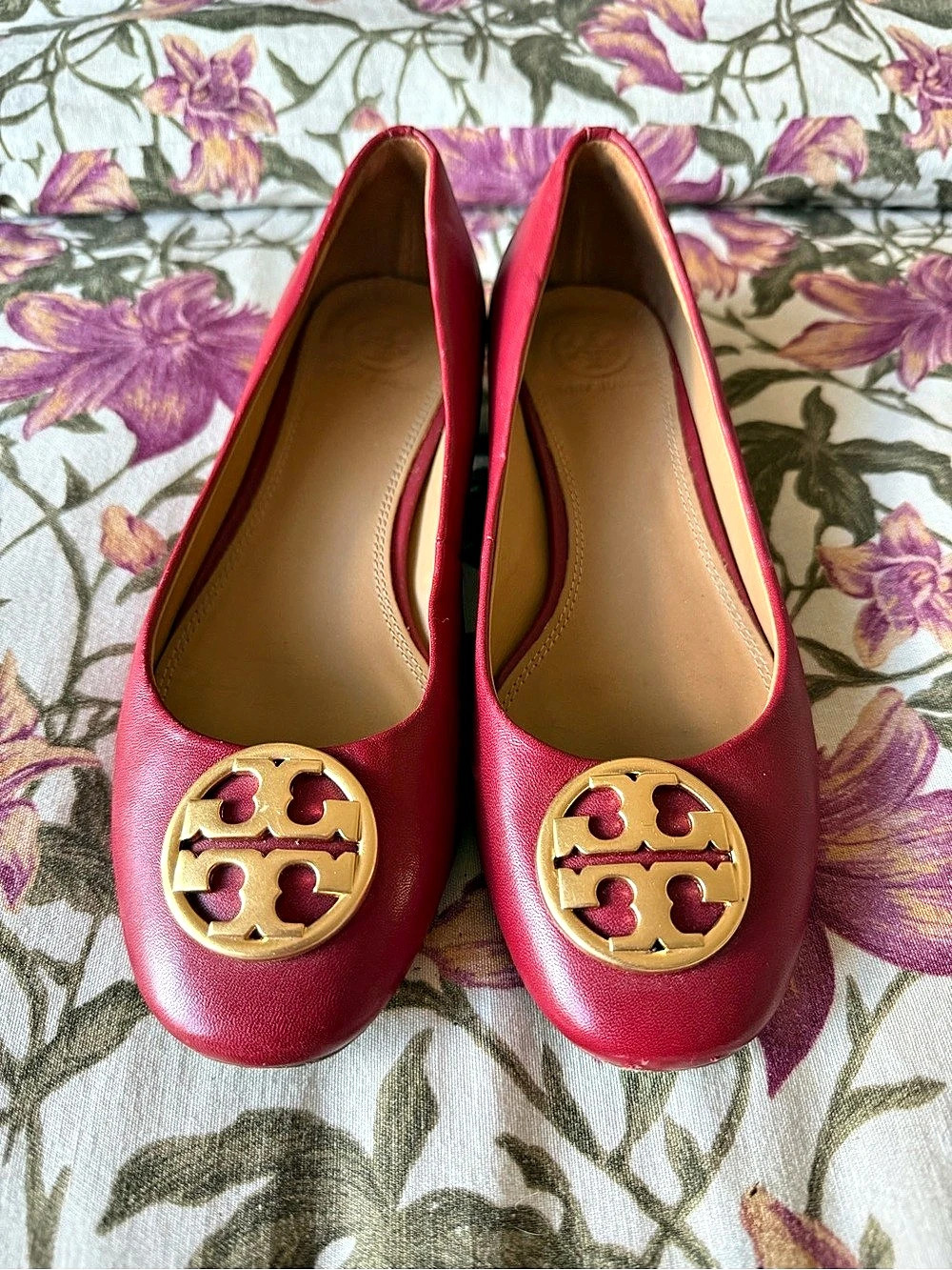 Tory Burch Reva Ballet Flat Red